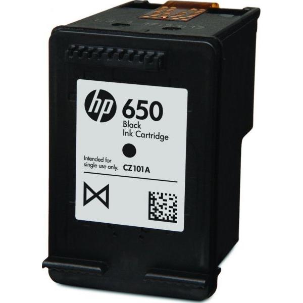 خرطوشة حبر أسود اتش بي HP 650 Black Ink Cartridge